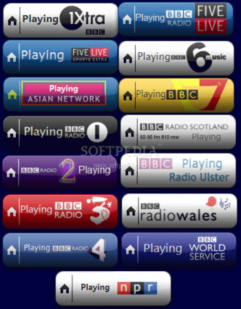 Slimline Radio Players screenshot