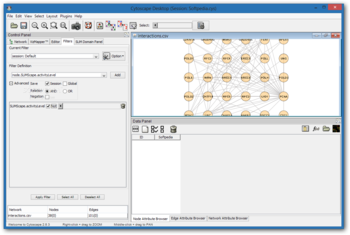 SLiMScape for Cytoscape screenshot 4