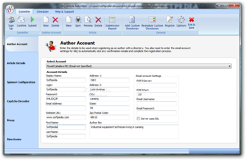 SliQ Article Submitter screenshot