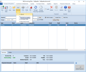 SliQ Invoicing Plus screenshot 4