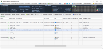 Slitheris Network Discovery screenshot 2