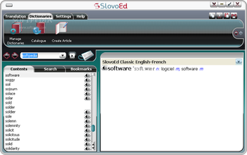 SlovoEd Classic English-German screenshot 3