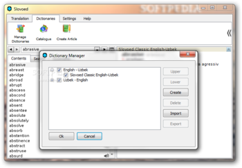 Slovoed Classic English-Uzbek & Uzbek-English screenshot 3