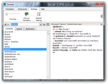 Slovoed Classic German-Turkish screenshot 3