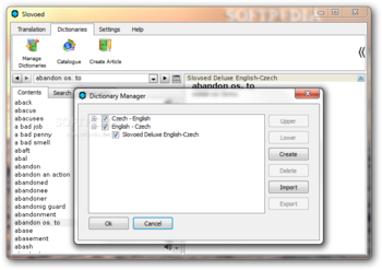 Slovoed Deluxe Czech-English & English-Czech screenshot 3