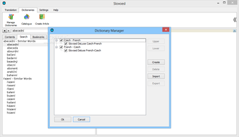 Slovoed Deluxe Czech-French & French-Czech screenshot 2