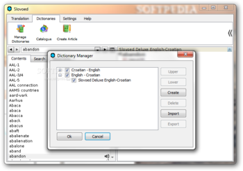 Slovoed Deluxe English-Croatian & Croatian-English screenshot 3