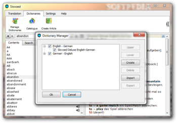 Slovoed Deluxe English-German & German-English screenshot 3