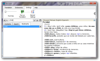 SlovoEd Deluxe English-Spanish screenshot 3