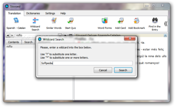 SlovoEd Deluxe Spanish-Catalan screenshot 4