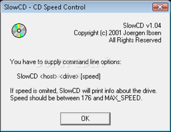 SlowCD screenshot