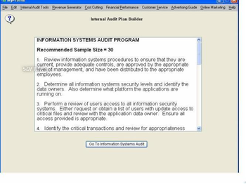 Small Business Internal Audit screenshot 2