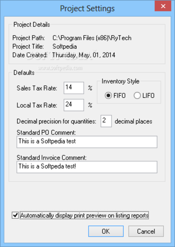 Small Business Inventory Control Standard screenshot 16