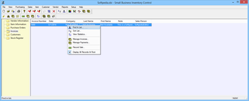 Small Business Inventory Control Standard screenshot 4