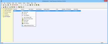 Small Business Inventory Control Standard screenshot 6