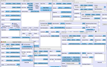 Small Business Tracker Deluxe screenshot