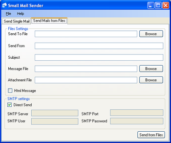 Small Mail Sender screenshot 2