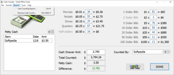 Small Office Tools - Cash Counter screenshot 4