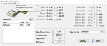Small Office Tools - Cash Counter screenshot 5