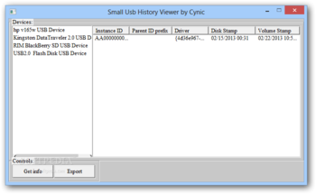 Small Usb History Viewer screenshot