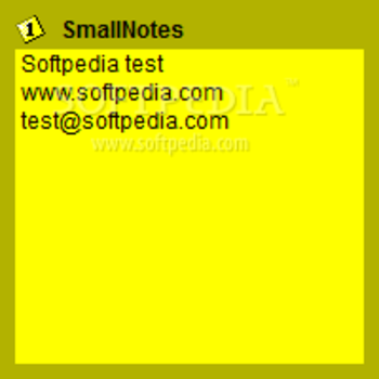 SmallNotes screenshot
