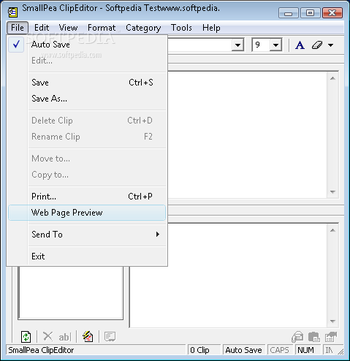 SmallPea ClipEditor screenshot 2