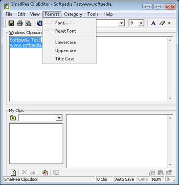 SmallPea ClipEditor screenshot 3