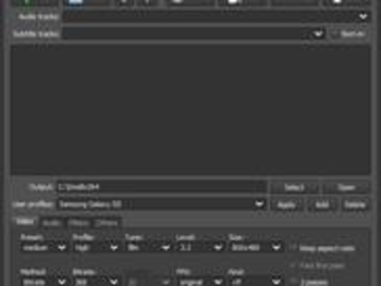 Smallx264 Portable screenshot