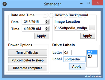 Smanager screenshot