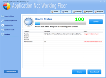 Smart Application Error Fixer Pro screenshot