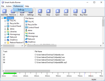 Smart Audio Burner screenshot 4