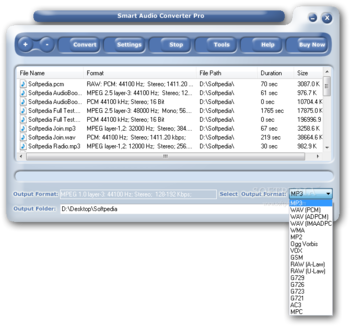 Smart Audio Converter Pro screenshot