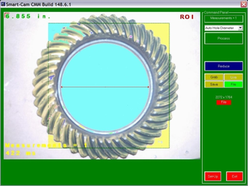 Smart-Cam CMM screenshot