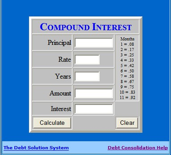 Smart Compound Interest Calculator screenshot