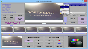 Smart Cutter for DV and DVB screenshot