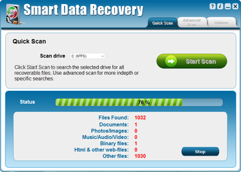 Smart Data Recovery screenshot