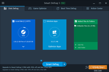 Smart Defrag screenshot