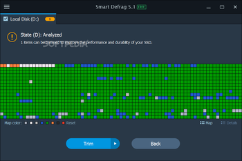 Smart Defrag Portable screenshot 3