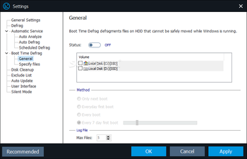 Smart Defrag Portable screenshot 8