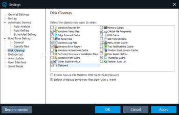 Smart Defrag Portable screenshot 9