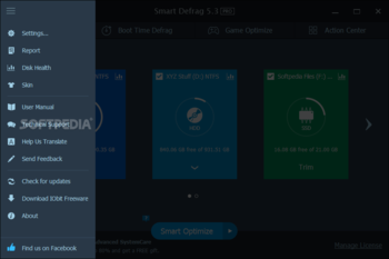 Smart Defrag Pro screenshot 4