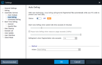 Smart Defrag Pro screenshot 8