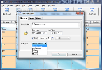 Smart Desktop Calendar Pro screenshot 6