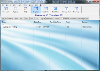 Smart Desktop Calendar screenshot 2