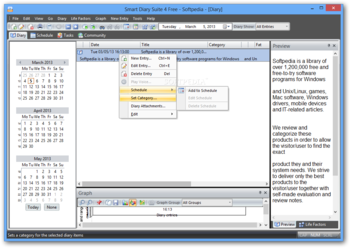 Smart Diary Suite Free Portable screenshot 2