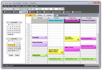 Smart Diary Suite Free Portable screenshot 2