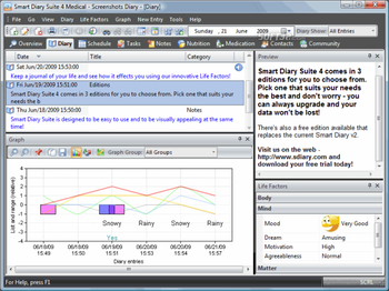 Smart Diary Suite Medical screenshot 2
