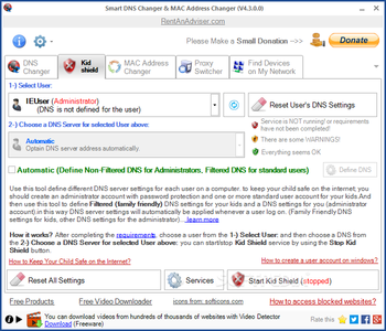 Smart DNS Changer & MAC Address Changer screenshot 4