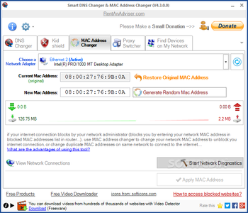 Smart DNS Changer & MAC Address Changer screenshot 5