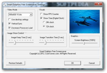 Smart Dolphins Free Screensaver screenshot 2